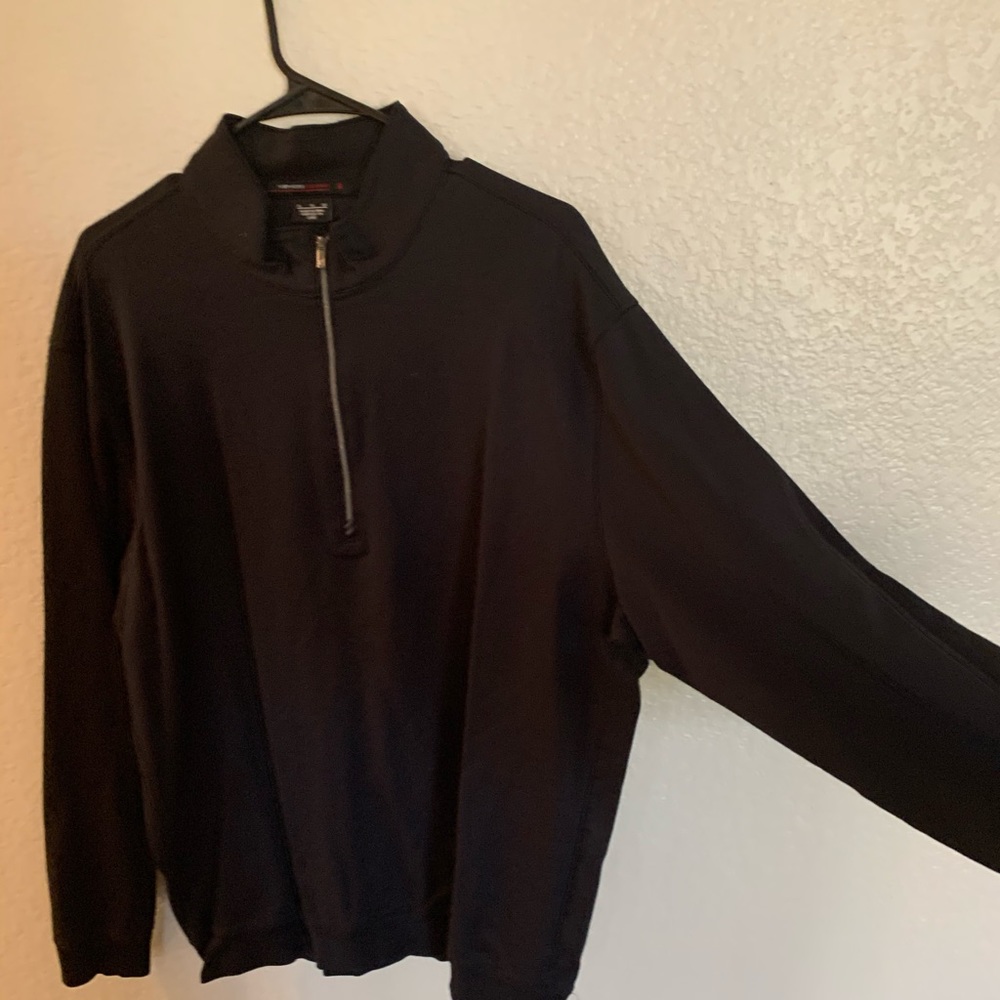 Tiger Woods Nike Golf 1/4 Zip Pullover EUC!